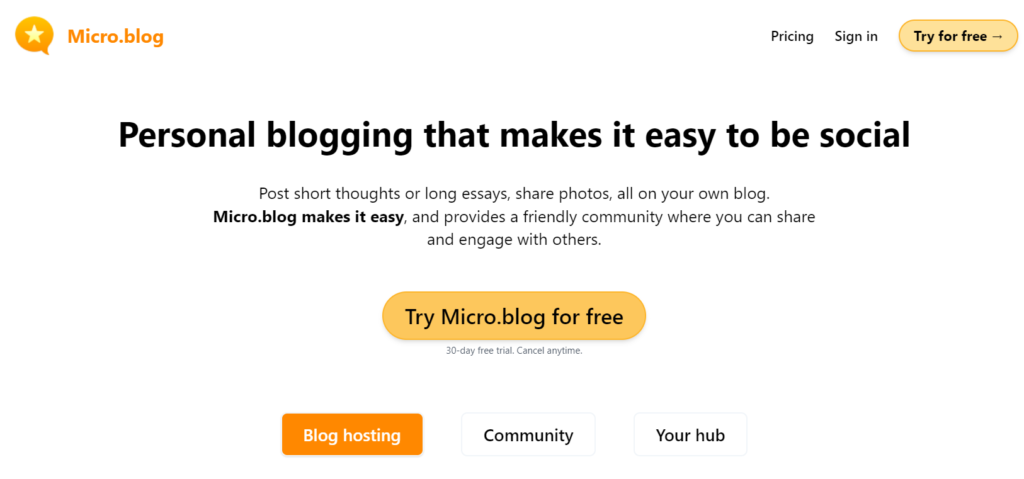 microblog